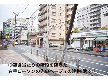 オッフェン オーガニック ヘッドスパ よもぎ蒸し(offen)/松戸駅からのアクセス3