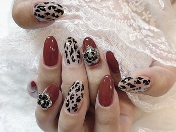 ミナミネイル 新宿店(Minami Nail)/ヒョウ柄アート