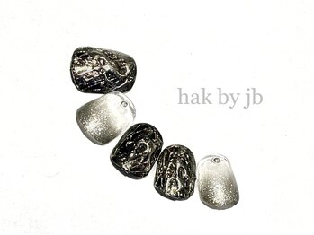 ハク ネイル バイジェービー 稲毛(hak nail byjb)/メンズネイル・ショートネイル