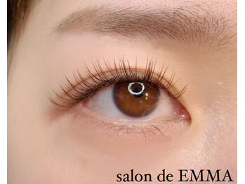 サロンドエマ(Salon de EMMA)/フラット120本ブラウンMIX