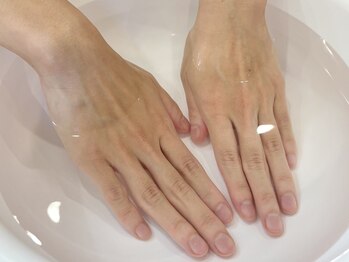 ミヤ(38)/ケアの流れ【1】ハンドバス