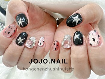 ジョジョネイル 池袋店(JOJOネイル)/豹柄／秋