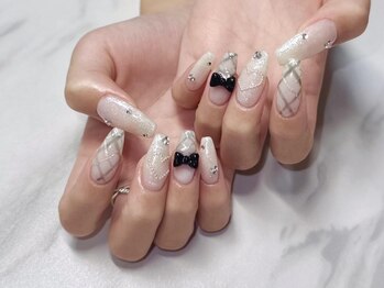 オレオサロン 池袋(oreo salon)の写真/【池袋駅チカ】可愛い定額ネイルご用意しております★「可愛い」は当店にお任せ！全MENU美爪ケア付き♪