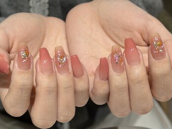 シンプルデザインネイル