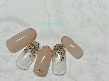 フランセス(Frances)/新作サンプル　星グラデーション