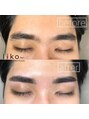 リコ(liko)&nbsp;男性も眉毛スタイリングおススメです☆お気軽にご来店ください☆