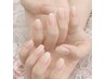クリアネイル★フィルイン込み★初回他店、期間内の再来オフ込★￥3900
