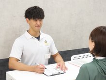 プロのトレーナーがカウンセリングを行ないお悩み解決に導きます