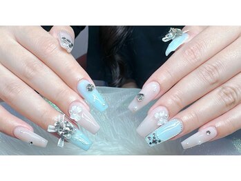 ディアネイルサロン 池袋(Di’a)/チップ長さ出しゴージャス