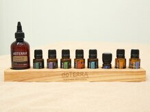 ソラージュの雰囲気（アロマタッチで使用する８本のエッセンシャルオイル）