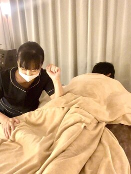 ラクアの写真/１８０分の欲張りお得コースが大人気♪頭～足先までの徹底ケアで疲れ解消！施術後の満足度◎