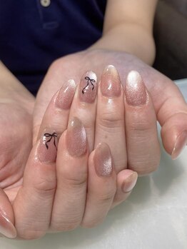 ララアンジュ(LaLa-Ange)/黒リボンシール