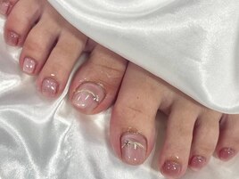 フットネイル/冬ネイル