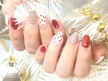 シェリ バイ リッシュ(Cheri by RICHE)/ミニハートクリスマスネイル