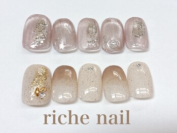 リッシュネイル 新百合ヶ丘店(riche nail)/トレンドデザインコース