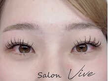 サロン ヴィーヴ(salon Vive)/フラットラッシュ Dカール 100本