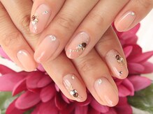 クリスタルネイル ゆめタウン筑紫野店(CRYSTAL NAIL)/上品カラーグラデーションジェル