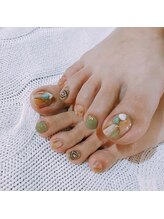 エムズ サロン(M's SALON)/フットネイル 5000円