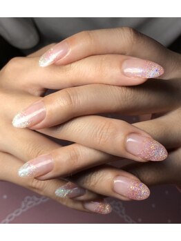 ニアネイル(Nia nail)/キラキラ☆ラメグラデーション