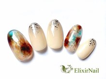 エリクサーネイル 池袋(Elixir Nail)/定額a シンプル/クーポン使用