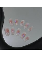 ピンキーネイル(Pinky Nail)/チーク持ち込みデザイン