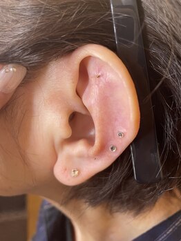 ネイルハウス ハピネス(HAPPINESS)/耳ツボジュエリー