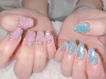 ラルネイル 大宮(Lull. nail)/＃フラッシュネイル＃アシメ