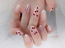 フローラ/チェリーデザインネイル