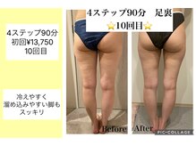 ハピネス(HAPPINESS)/4ステップ90分足裏　10回目