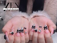 ゼン ネイル デザイン 池袋(ZEN NAIL DESIGN)/* 長 さだしやり放題×つけ放題