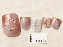 アイ ネイルズ 天神店(I nails)/フラワーリング¥8500