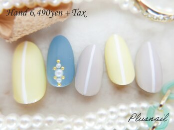 プラスネイル 北千住東口店(PLUS NAIL)/【535】定額7,139円マットネイル