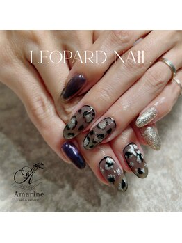 アマリネ(Amarine)/レオパードネイル