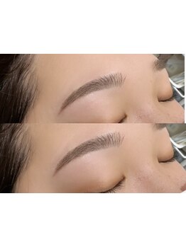 アイブロウメニューがあるサロン