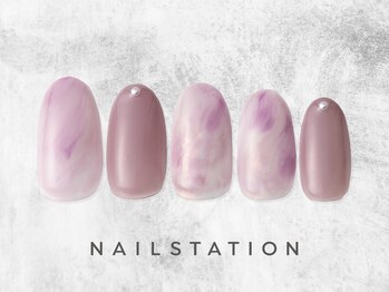 ネイルステーション ルミネ立川店(NAIL STATION)/ニュアンスネイル/パラジェル