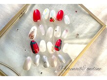 ピュアネイルアンドオンディーヌ/《期間限定》クリスマスネイル☆