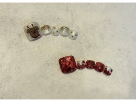 クリスマスデザインネイル