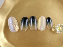 ショコ アンド ラム(Syoko&Lum)/☆ぷっくりフラワーネイル☆