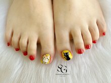 シュガービューティーネイルズ(Sugar Beauty Nails)の雰囲気（夏にピッタリ★フットネイル/アート２本）