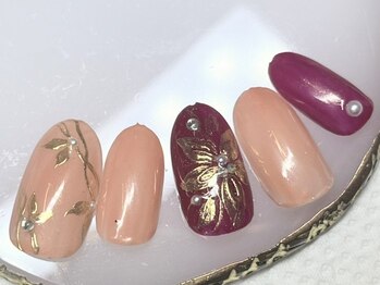 季節のネイル/フィルイン無料