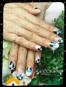 クッキーズ ネイル サロン(Cookies)/持ち込みアートです。
