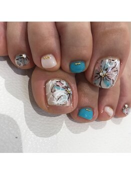 フラワーネイル