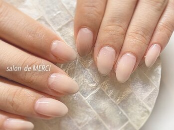 サロン ド メルシー(Salon de MERCI)/ミルキーベージュグラデ☆
