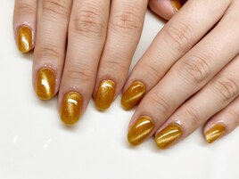 初回◇秋マグネットネイル