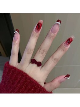 ウサギネイル 新大久保店(usagi nail)/クリスマスネイル