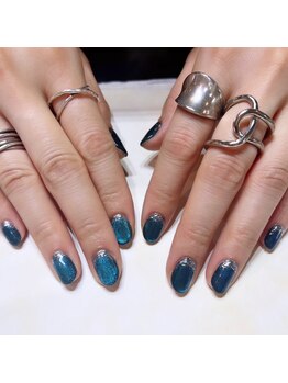 ウープスネイル 北上パル店(OopsNAIL)/マグネットネイル