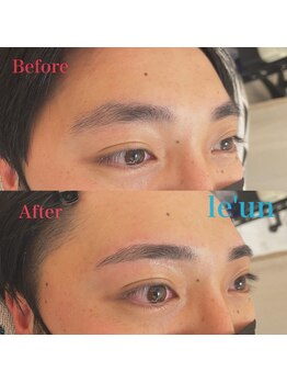 ルアン 六本木店/メンズ美眉毛スタイリング