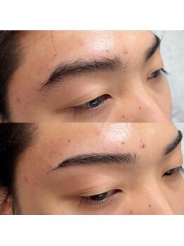 アンドスリー 原宿 表参道店(And Three)/シュッと細眉デビュー