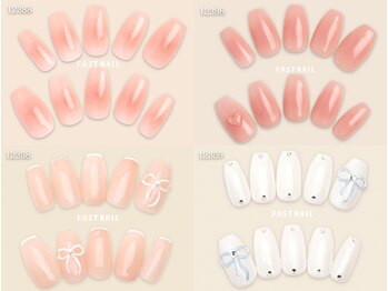 ファストネイル コクーンシティさいたま新都心店(FAST NAIL)/定額 ¥5410 ◆ シンプルAコース