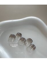 NAIL SALON -PREMA-/ブラウンツイードグラデーション